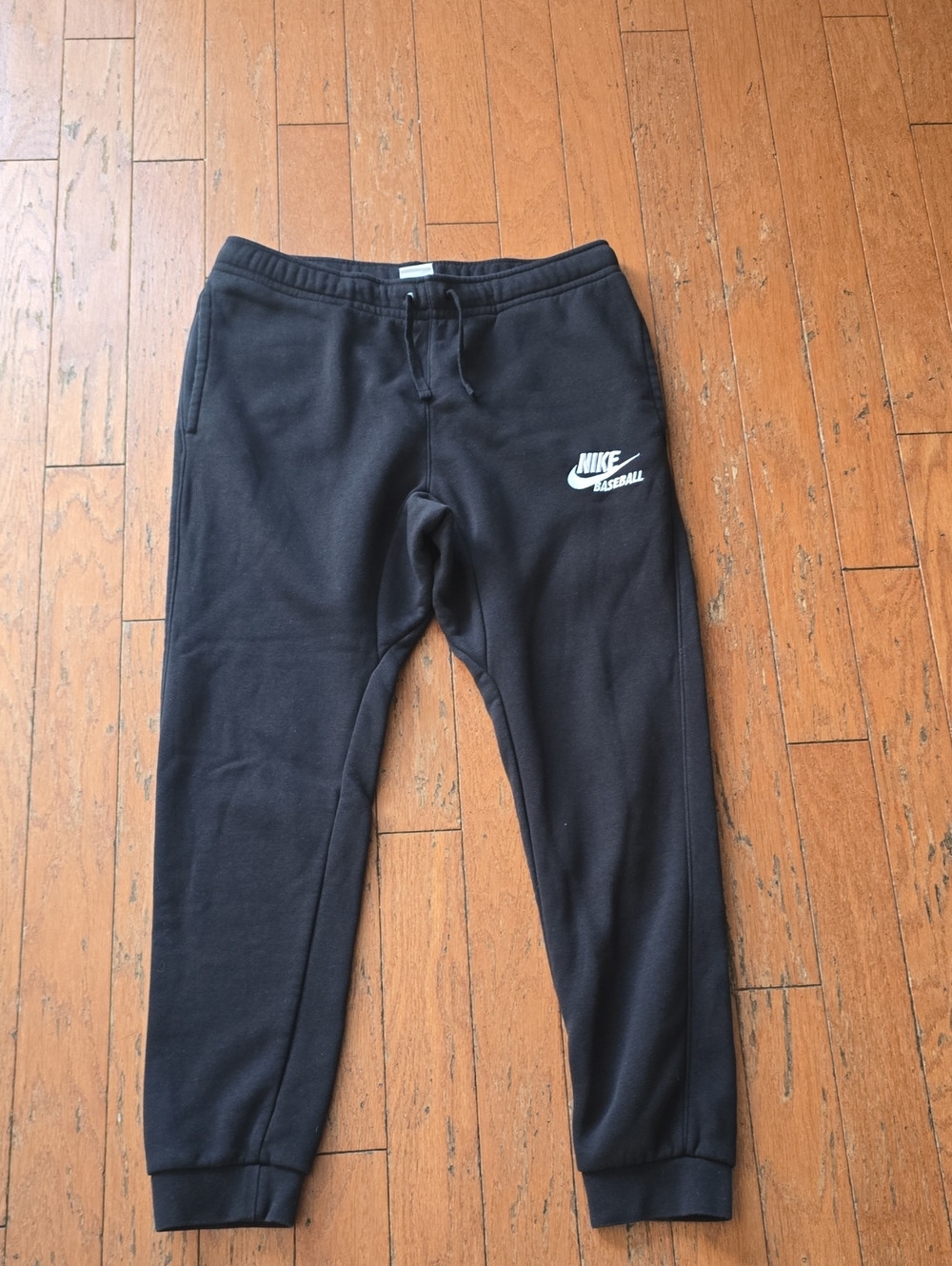 Nike Black Mens Baseball Sweatpants